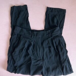 Isabel Marant Mid Rise Tailored black pants